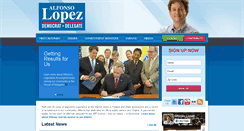 Desktop Screenshot of alfonsolopez.org